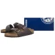 Klapki Birkenstock Arizona BS Dark Brown 0051101 - małe zdjęcie