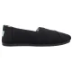 Espadryle Toms Alpargata Classic Black Canvas 10020784 - małe zdjęcie