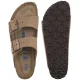 Klapki Birkenstock Arizona BS Soft Footbed Tabacco Brown 0552813 - małe zdjęcie