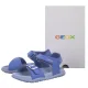 Sandałki Geox J Sandal Fusbetto G. A DK Lilac/Pink J35HQA 000BC C8039 - małe zdjęcie
