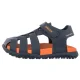 Sandałki Geox B Sandal Fusbetto A Navy/Orange B556AA 000BC C0820 - małe zdjęcie