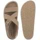 Sandały Geox D Sandybett Lt Taupe D658RB 00022 C6738 - małe zdjęcie