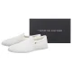Tenisówki Tommy Hilfiger TH Low Profile Slip On White FW0FW09103 YBS - małe zdjęcie