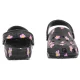 Klapki Crocs Classic Flower Clog K Black 212670-001 - małe zdjęcie
