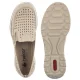Półbuty Rieker Beżowe L32F4-60 Beige - małe zdjęcie