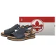Sandały Rieker Granatowe 62962-14 Blue - małe zdjęcie