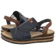 Sandały Rieker Granatowe 62962-14 Blue