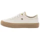 Espadryle Tommy Hilfiger TH Foxing Platform Rope White/Classic Khaki FW0FW09173 0LI - małe zdjęcie