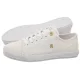 Tenisówki Tommy Hilfiger TH Chic Foxing Sneaker White FW0FW09171 YBS