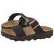 Klapki Asportuguesas Coly L Eco Nubuck Black P018225017 - małe zdjęcie