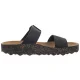 Klapki Asportuguesas Coly L Eco Nubuck Black P018225017 - małe zdjęcie