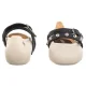 Baleriny Melissa Soft Ballerina Studs A 37049/BQ313 Beige/Black - małe zdjęcie