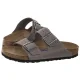 Klapki Birkenstock Arizona BS Soft Footbed Iron 1013645 - małe zdjęcie