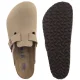 Klapki Birkenstock Boston BS Soft Footbed Tabacco Brown 1018147 - małe zdjęcie