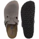 Klapki Birkenstock Boston BS Soft Footbed Iron 1013256 - małe zdjęcie
