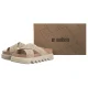 Klapki Melissa Cross M Lover Platform 37368/BS186 Beige/Brown - małe zdjęcie