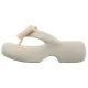 Japonki Melissa Free Fuzzy Platform BO 37622/BS135 Beige - małe zdjęcie