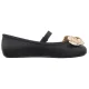 Baleriny Melissa Soft Ballerina Petals 37820/BO955 Black/Beige - małe zdjęcie