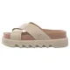 Klapki Melissa Cozy Cross Platform AD 38073/BU396 Beige/Brown - małe zdjęcie