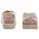 Klapki Melissa Cozy Cross Platform AD 38073/BU396 Beige/Brown - małe zdjęcie