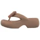 Japonki Melissa Free Fuzzy Platform BO 37622/BO190 Brown - małe zdjęcie