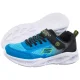 Buty Sportowe Skechers Meteor Lights Krendox Black/Blue 401495L/BKBL - małe zdjęcie