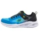 Buty Sportowe Skechers Meteor Lights Krendox Black/Blue 401495L/BKBL - małe zdjęcie