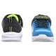 Buty Sportowe Skechers Meteor Lights Krendox Black/Blue 401495L/BKBL - małe zdjęcie