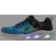 Buty Sportowe Skechers Meteor Lights Krendox Black/Blue 401495L/BKBL - małe zdjęcie