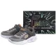 Buty Sportowe Skechers Meteor Lights Krendox Charcoal/Gray 401495N/CCGY - małe zdjęcie