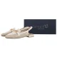 Baleriny Caprice Kremowe 9-29410-46 199 Off White - małe zdjęcie