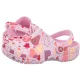 Klapki Crocs Classic Vday Clog K Pink Milk/Hearts 209754-7CI - małe zdjęcie