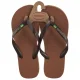 Japonki Havaianas Brasil Logo Rust/Coffee 4110850-0281 - małe zdjęcie