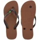 Japonki Havaianas Brasil Logo Rust/Coffee 4110850-0281 - małe zdjęcie