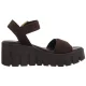 Sandały Tamaris Brązowe 1-28712-42 302 Mocca Nubuck - małe zdjęcie