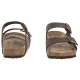 Klapki Birkenstock Arizona BS Soft Footbed Dark Brown 0451161 - małe zdjęcie