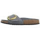 Klapki Birkenstock Madrid Big Buckle Basalt Gray 1032090 - małe zdjęcie