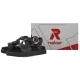 Sandały Rieker Czarne V5663-00 Black - małe zdjęcie