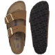 Klapki Birkenstock Arizona BS Soft Footbed Mink 1032086 - małe zdjęcie