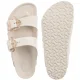 Klapki Birkenstock Arizona Flower Eva Kids Eggshell 1031291 - małe zdjęcie