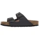 Klapki Birkenstock Arizona BS Velvet Gray/Black Buckles 1032045 - małe zdjęcie