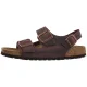 Sandały Birkenstock Milano BS Oiled Leather Habana 0034873 - małe zdjęcie