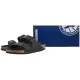Klapki Birkenstock Arizona BS Triples Black 1019098 - małe zdjęcie