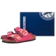 Klapki Birkenstock Arizona Big Buckle High-Shine Fuchsia Tulip 1031856 - małe zdjęcie