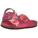 Klapki Birkenstock Arizona Big Buckle High-Shine Fuchsia Tulip 1031856 - małe zdjęcie