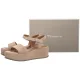 Sandały Tamaris Beżowe 1-28020-42 419 Ivory Suede - małe zdjęcie