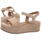 Sandały Tamaris Beżowe 1-28020-42 419 Ivory Suede - małe zdjęcie
