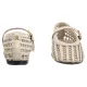 Baleriny Tommy Hilfiger Woven Leather Mix Ballerina Soft Cream FW0FW09244 AEO - małe zdjęcie