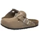 Klapki Birkenstock Boston Rivet Border Taupe 1030418 - małe zdjęcie