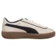 Sneakersy Puma Club Klassika SD Warm White Black Gold 400718-01 - małe zdjęcie